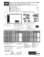 Amseco VSD-208 User Manual preview