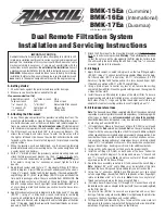 AMSOIL BMK-15Ea Installation And Servicing Instructions preview