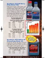 Preview for 11 page of AMSOIL Synthetic Motor Oil Brochure