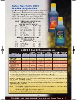 Preview for 13 page of AMSOIL Synthetic Motor Oil Brochure