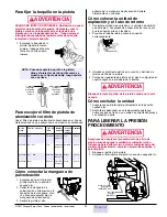 Предварительный просмотр 33 страницы amspray DSP 1400 Series Owner'S Manual