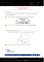 Preview for 1 page of amstechnologies Skylane Optics User Manual