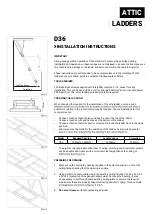 Amstel D36 Installation Instructions preview