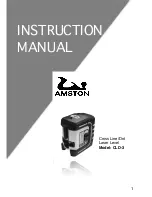 Amston CLD-3 Instruction Manual preview