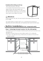 Предварительный просмотр 21 страницы AMSTRAD AMDW148 User Manual