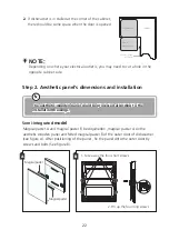 Предварительный просмотр 22 страницы AMSTRAD AMDW148 User Manual