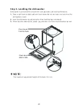 Предварительный просмотр 25 страницы AMSTRAD AMDW148 User Manual