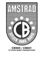 AMSTRAD CB900 Manual предпросмотр