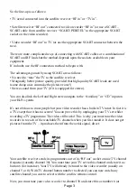 Preview for 3 page of AMSTRAD fidelity SRD400 User Instructions