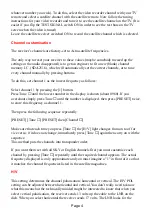 Preview for 4 page of AMSTRAD fidelity SRD400 User Instructions