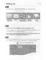 Preview for 4 page of AMSTRAD Notepad NC100 Manual