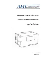 Preview for 1 page of AMT Datasouth 4600 User Manual