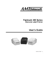 AMT Datasouth Fastmark 400 Series User Manual preview
