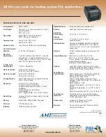 Предварительный просмотр 2 страницы AMT Datasouth Fastmark M5DT Specifications