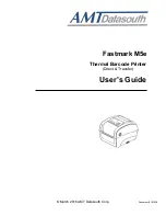 AMT Datasouth Fastmark M5e User Manual preview