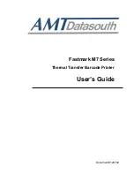 AMT Datasouth Fastmark M7 Series User Manual preview