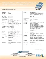 Preview for 2 page of AMT Datasouth M2 Series Specifications