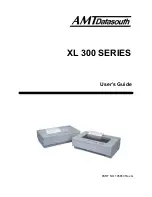 AMT Datasouth XL 300  XL300 XL300 User Manual предпросмотр