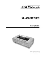 AMT Datasouth XL 400 Series User Manual preview