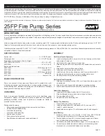 Preview for 1 page of AMT 25FP10YR Parts Manual