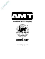 Предварительный просмотр 8 страницы AMT 2852-95 Specifications Information And Repair Parts Manual