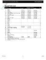 Preview for 4 page of AMT 316F-95 Specifications Information And Repair Parts Manual