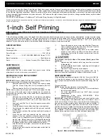 Preview for 1 page of AMT 4292-96 Specifications Information And Repair Parts Manual