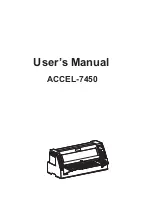 Preview for 1 page of AMT ACCEL-7450 User Manual