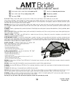 Preview for 14 page of AMT Bridle Pro Directions, Indications, & Contraindications For Use