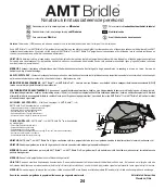 Предварительный просмотр 26 страницы AMT Bridle Pro Directions, Indications, & Contraindications For Use