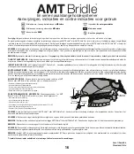 Предварительный просмотр 18 страницы AMT Bridle Standard Directions, Indications, & Contraindications For Use