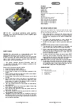 Preview for 1 page of AMT E1 Manual