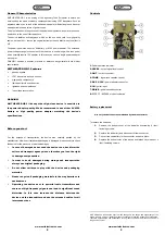 Preview for 2 page of AMT HEATER HR-1 User Manual