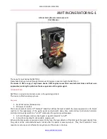 AMT INCINERATOR NG-1 User Manual предпросмотр