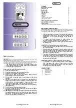 Предварительный просмотр 1 страницы AMT Legend amps F-1 User Manual