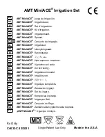 Предварительный просмотр 1 страницы AMT MiniACE Instructions For Use Manual