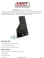 Preview for 1 page of AMT Motorsport C5 Quick Start Manual