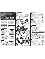 Preview for 1 page of AMT STAR TREK KLINGON BIRD OF PREY Assembly Instructions