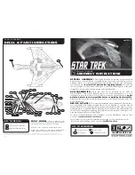 AMT Star Trek ROMULAN WARBIRD AMT753 Assembly Instructions предпросмотр