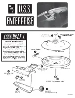 Предварительный просмотр 1 страницы AMT Star Trek U.S.S. ENTERPRISE Quick Start Manual