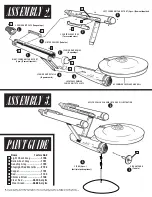 Предварительный просмотр 2 страницы AMT Star Trek U.S.S. ENTERPRISE Quick Start Manual