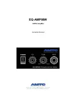 Preview for 1 page of AMTC EQ-AMP08W Instruction Manual