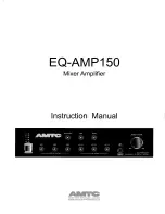 AMTC EQ-AMP150 Instruction Manual preview