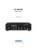 AMTC EQ-AMP20W Instruction Manual preview