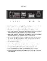 Preview for 5 page of AMTC EQ-AMP20W Instruction Manual