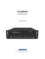 AMTC EQ-AMP240 Manual preview