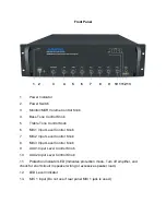 Preview for 4 page of AMTC EQ-AMP240 Manual