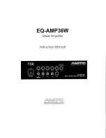 AMTC EQ-AMP36W Instruction Manual preview