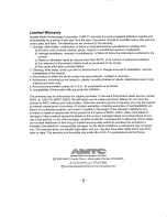 Preview for 6 page of AMTC EQ-AMP36W Instruction Manual