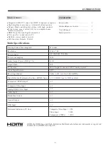 Preview for 6 page of AMTC MHAV2260Y-3553H User Manual